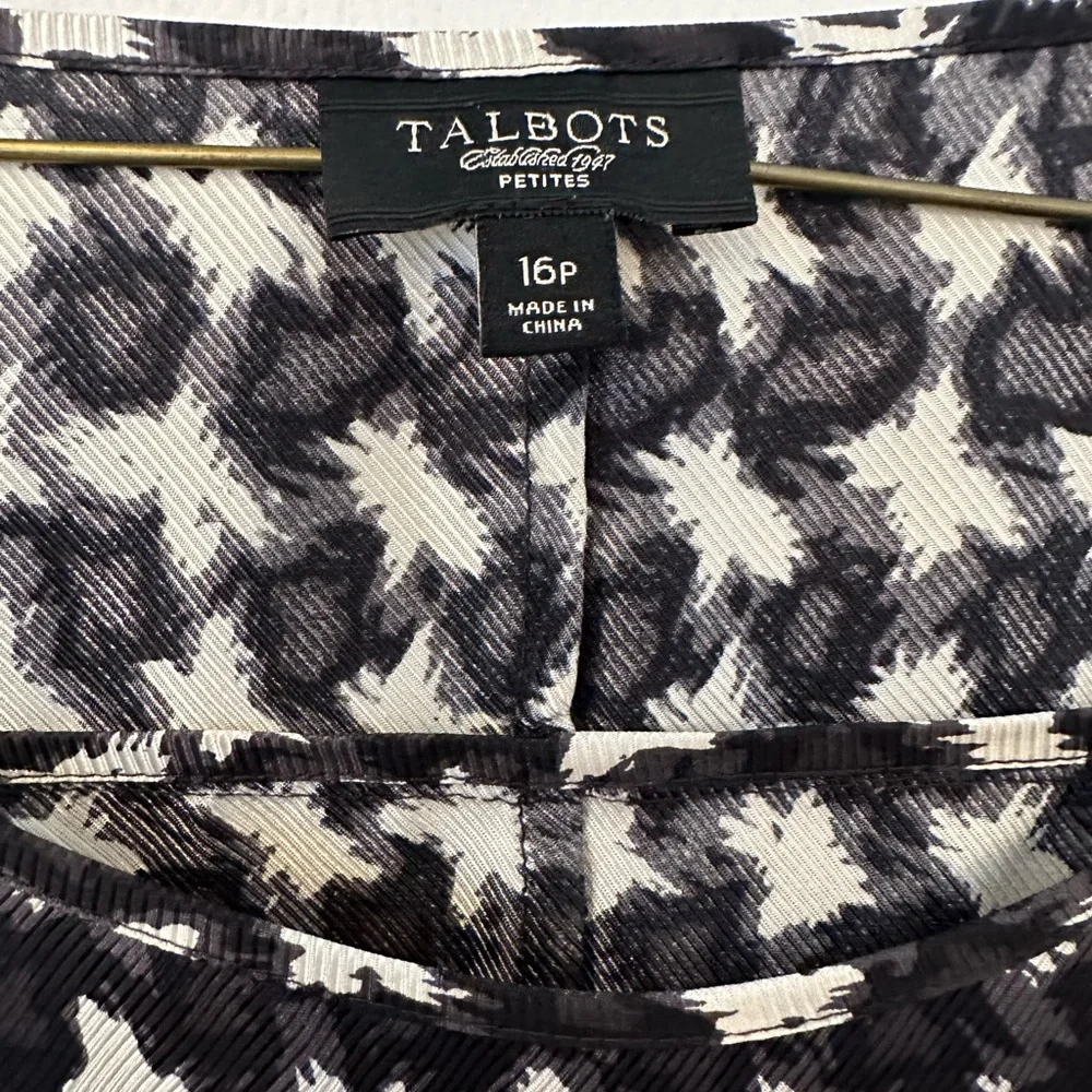Talbots Silk Top - Picture 3 of 3